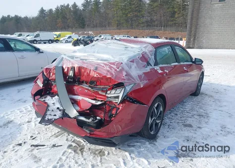 2022 Hyundai Elantra Sel z USA, uszkodzony, nr VIN KMHLN4AG8NU354300